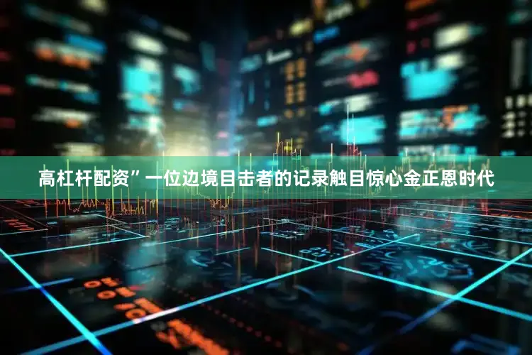 高杠杆配资”一位边境目击者的记录触目惊心金正恩时代